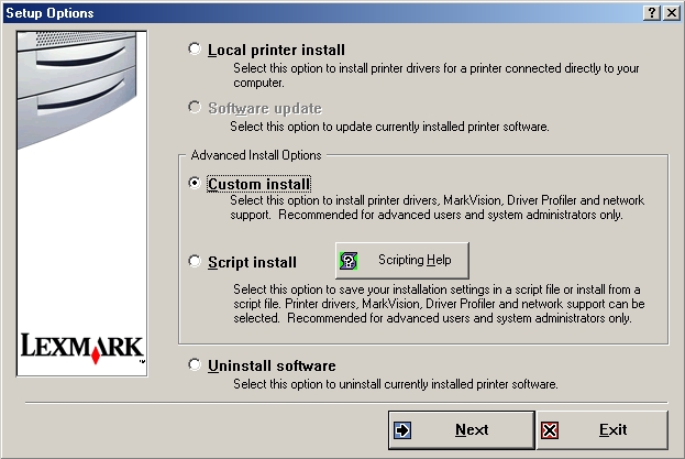 I hele verden åbning sagtmodighed Lexmark T522 printer notes